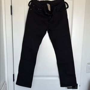 Burberry Men's Dark Black Jeans
